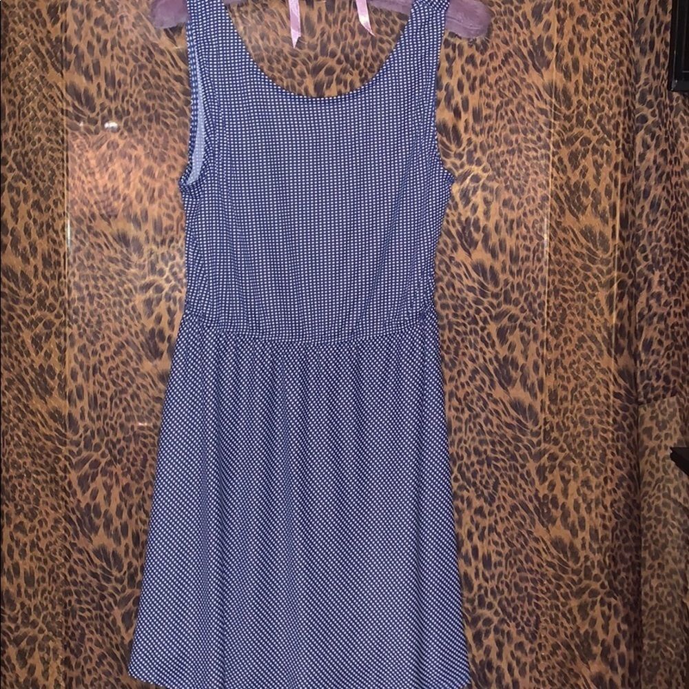 Blue dress 